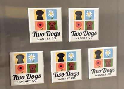 Picture of Set of 5 Logo Magnets